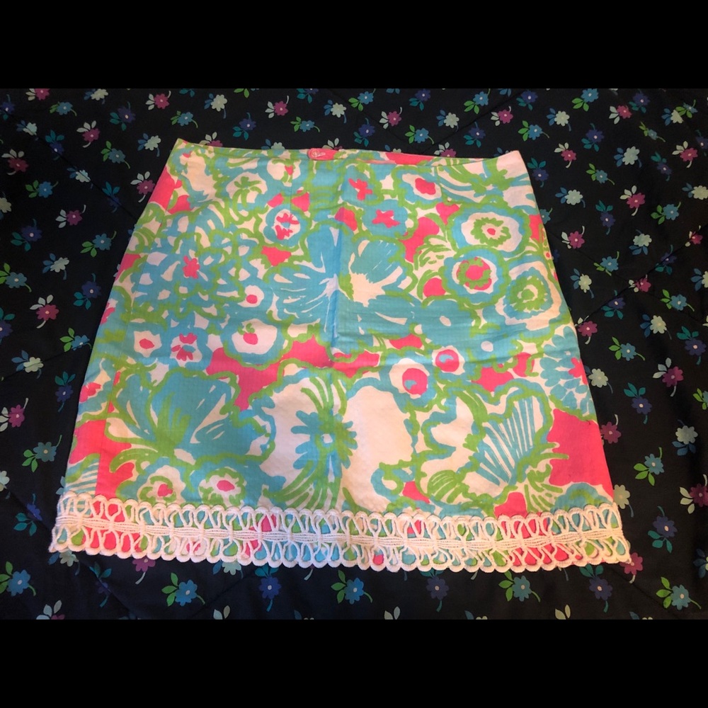 [SOLD] Lilly Pulitzer lavender skirt size 10
